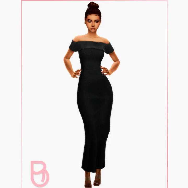 Woman Dress - Navy - Version 1