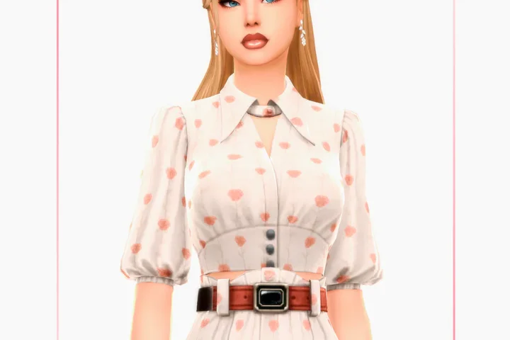 Woman Blouse - Raven - Version 2