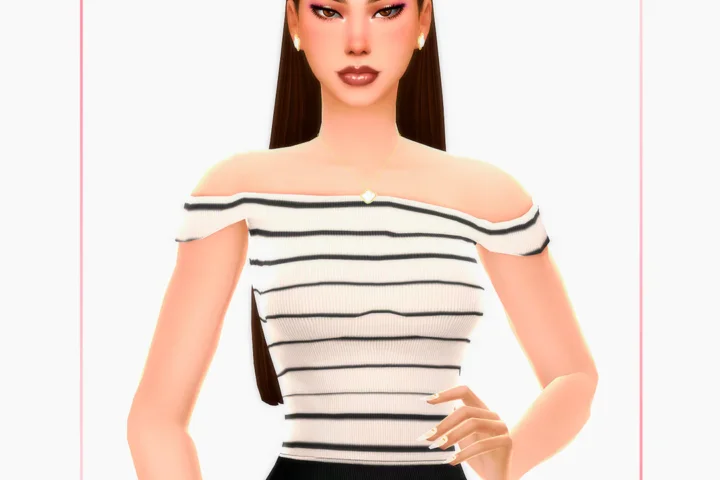 Woman Top - Navy - Version 5