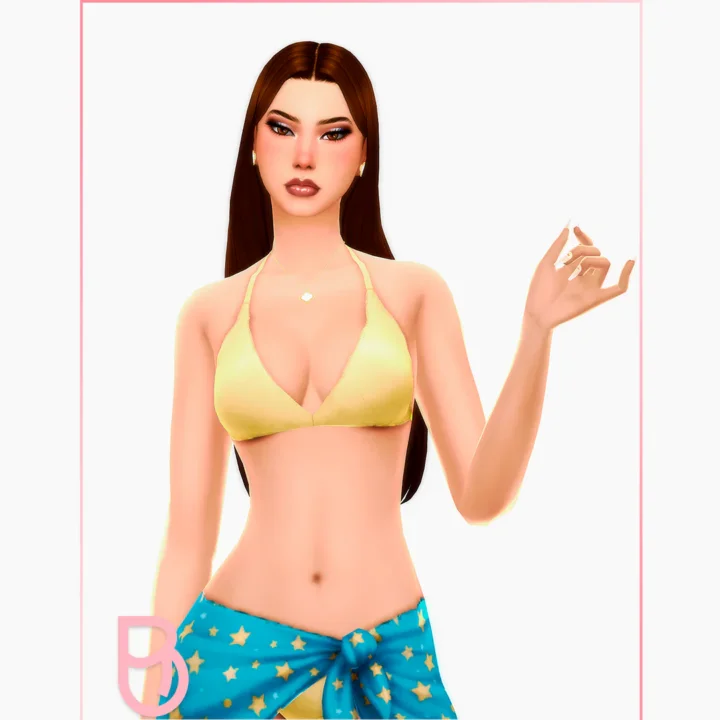 Woman Bikini Top - Coconut - Version 3