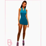 Woman Tennis Dress - Isabel - Version 3