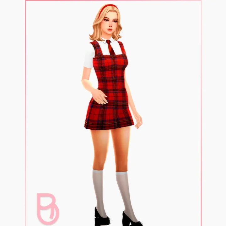 Woman Korean Uniform - So Won Short - Version 3