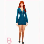 Woman Short Dress - Sunny - Version 1