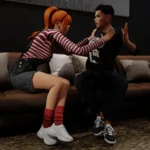 Arguing couple animation remake