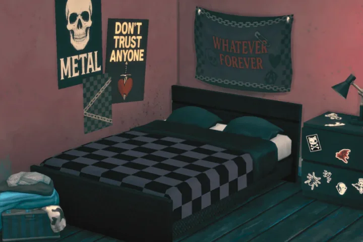 Goth Teen Room