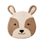 Cute Animals Head Rugs : 3 versions