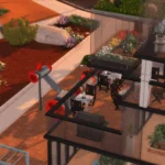 vertical modern park | base game only