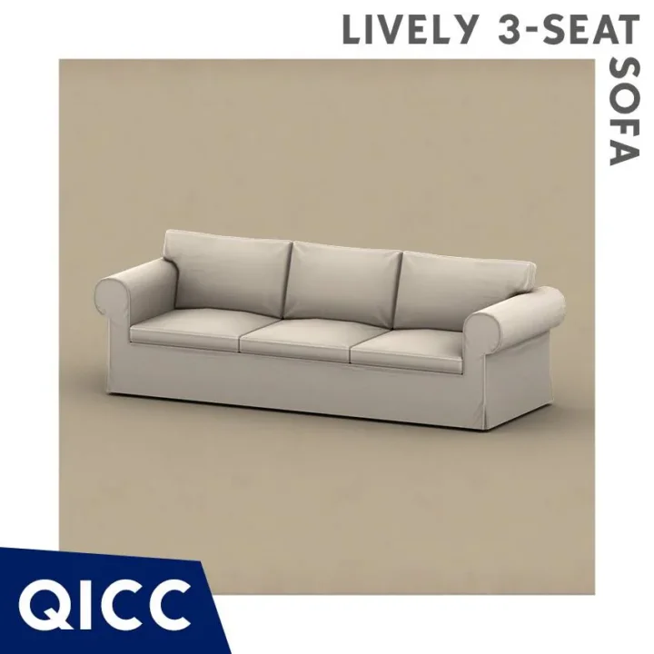 QICC - Lively 3-seat Sofa