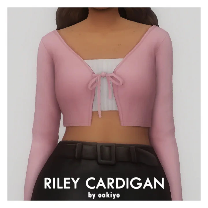 oakiyo - Riley Cropped Cardigan