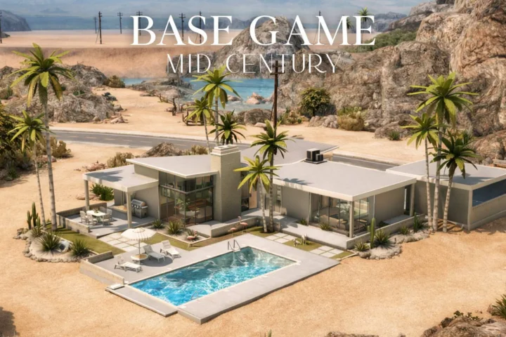 Base Game Mid Century House
