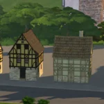 TSM Burdley Houses Set Hood Deco