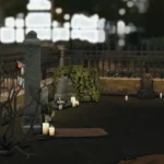 Cemetery and a Car Graveyard