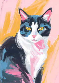Animals oil paintings