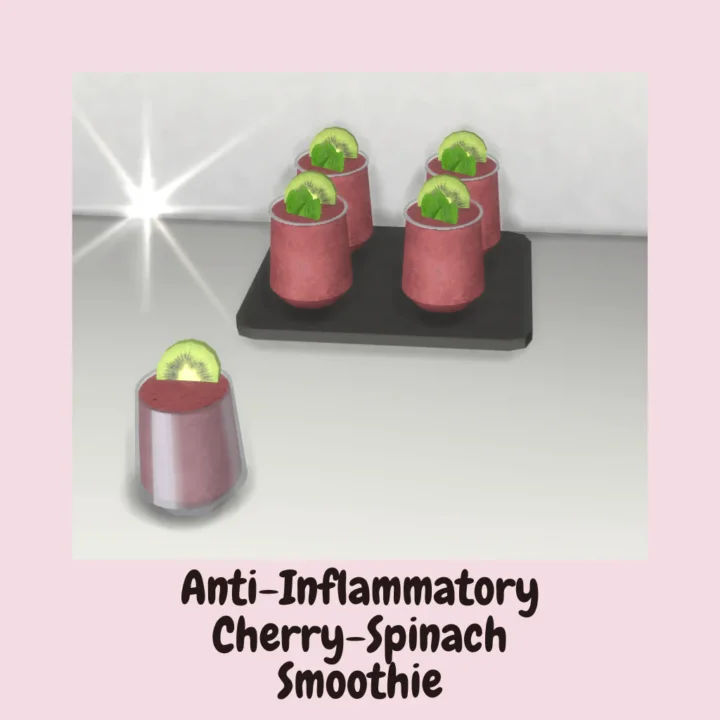 Anti-Inflammatory Cherry-Spinach Smoothie