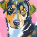 Animals oil paintings