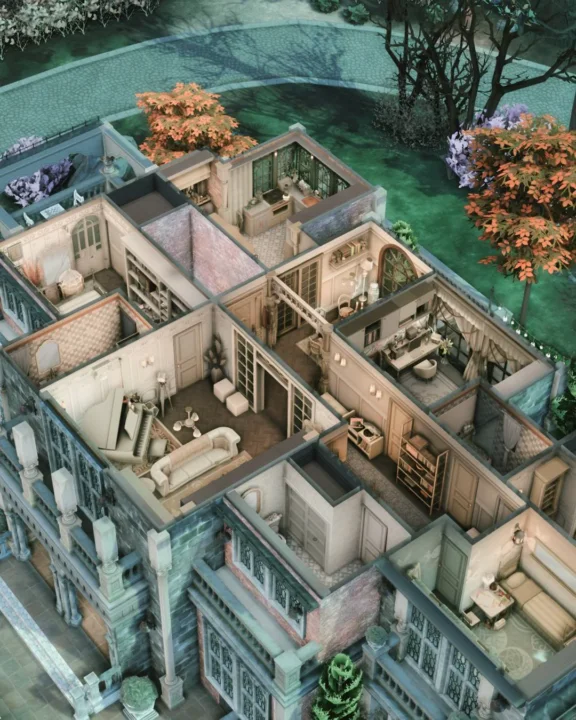 Dark Academia Apartments
