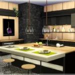 Modern loft kitchen