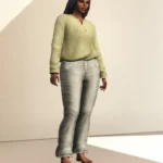 Mellow IV Set - Sweatshirt & Jeans set for feminine & masculine