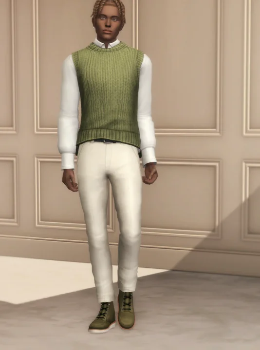 Basic VI - Belted Trousers
