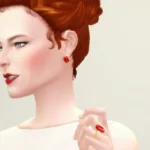 M Jewerly - V (Earring & Necklace Set)