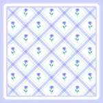 Patterned Rug 001 (Flowers & Fruit)
