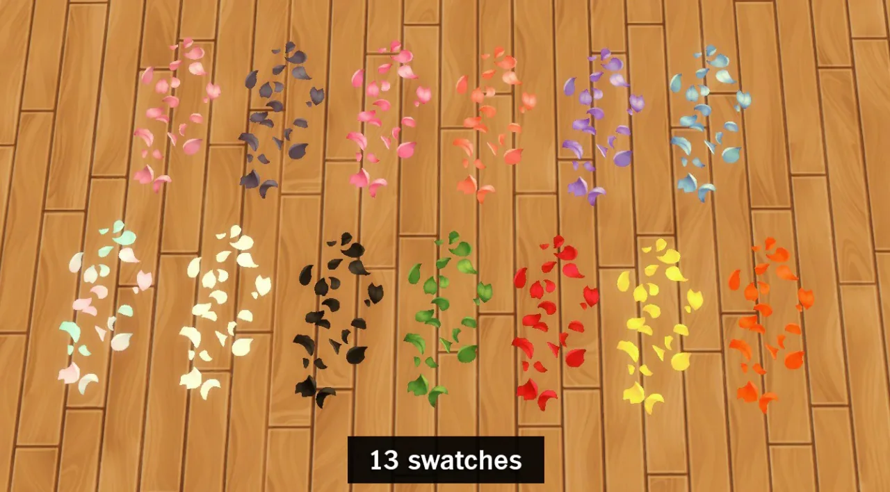 Flower Petals Set