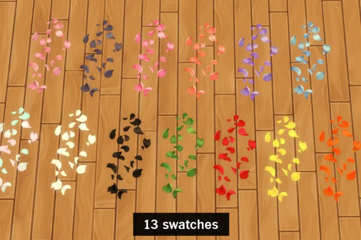 Flower Petals Set