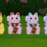 Maneki-Neko Lucky Cat Duo
