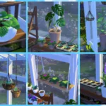 Spring Gardening Plants Set