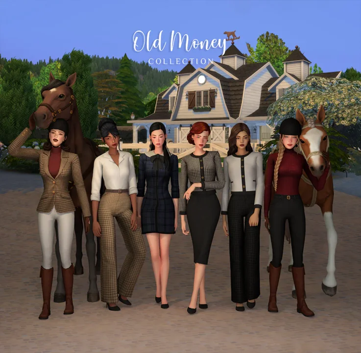 [Old Money Collection] - Hight waist pants