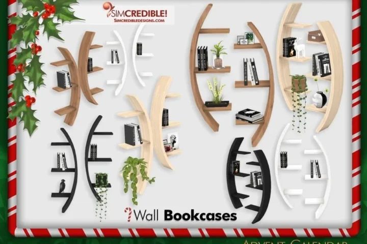 Advent Calendar 🎁 Day 9 - Wall Bookshelves 📚