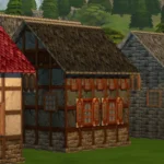 Settlers Old Town Build Cleanliness Set: Walls, Floors, Foundation