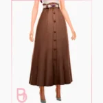 Woman Skirt - Raven - Version 1