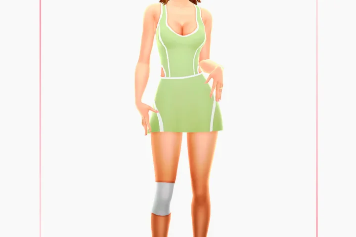 Woman Tennis Dress - Criss - Version 1