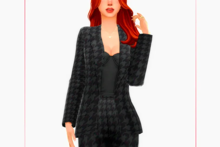 Woman Blazer - Satur - Version 4