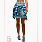 Woman Shorts with Shirt - Tree - Version 2