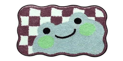 Cute Bathroom Mat : 2 versions