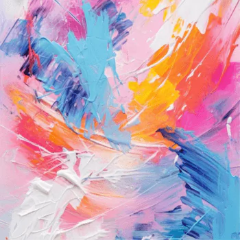 Abstract Color Painting