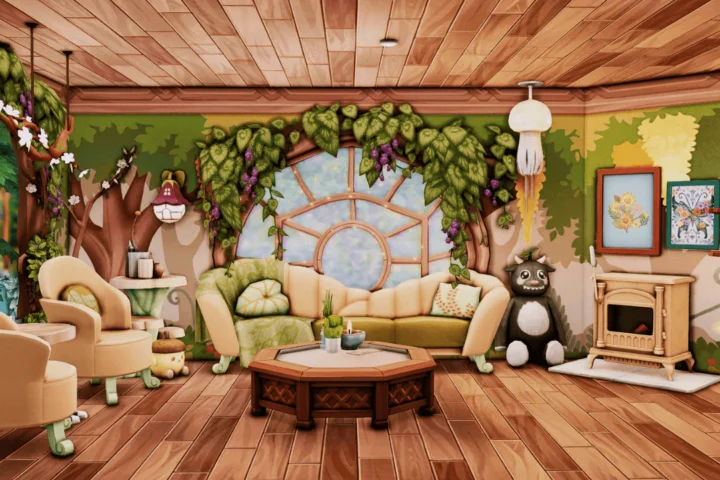 Gloam Livingroom - no CC
