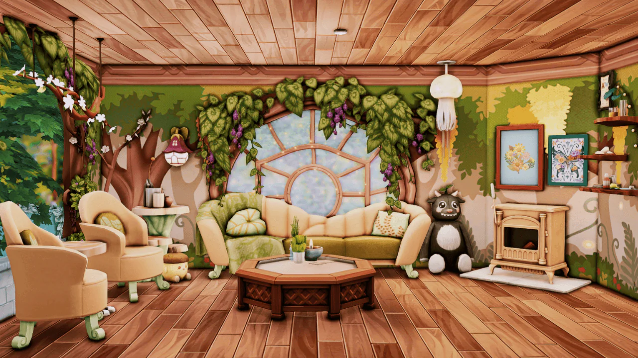 Gloam Livingroom - no CC