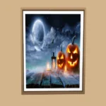 Hallowen wall prints - set