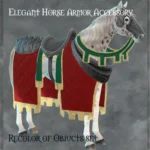 Medieval Horse Accessories - Elegant Set
