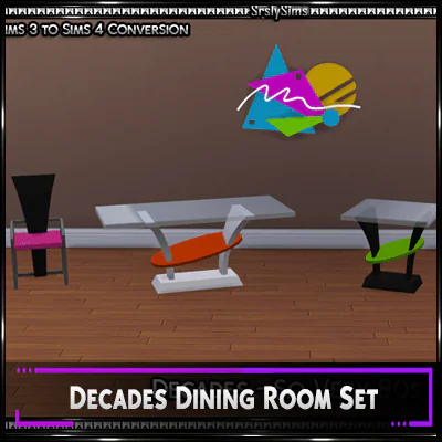 Decades Dining Room Set