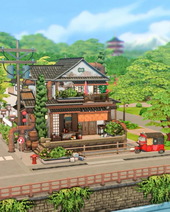 Japanese House in Mt. Komorebi