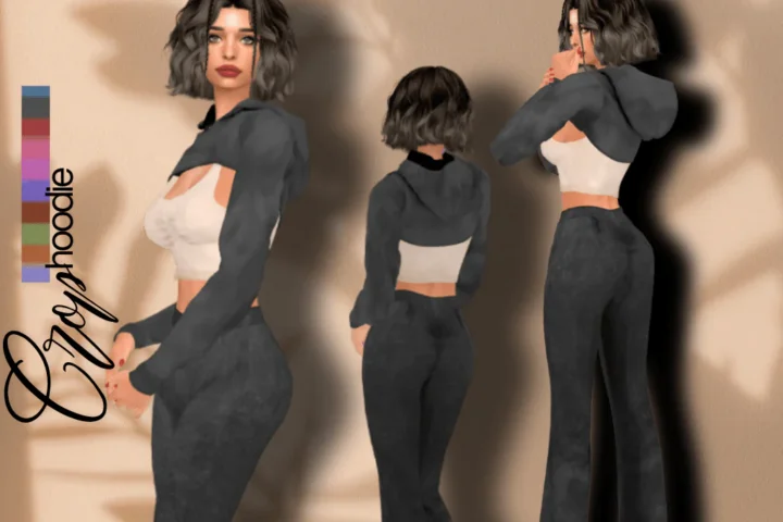 CROP HOODIE V1