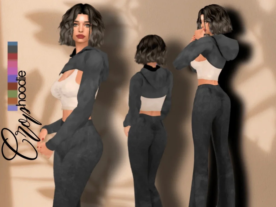 CROP HOODIE V1