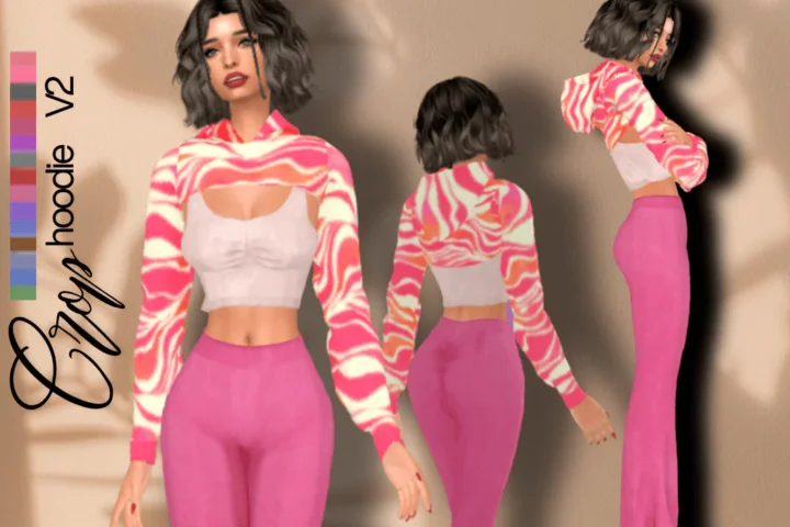 CROP HOODIE V2
