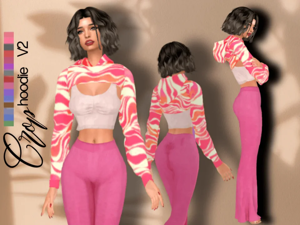 CROP HOODIE V2