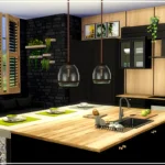 Modern loft kitchen