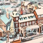 Christmas Town Village